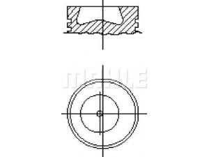 MAHLE ORIGINAL S13800 stūmoklis
922901600304