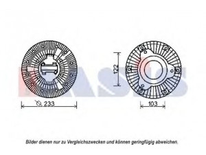 AKS DASIS 138023N sankaba, radiatoriaus ventiliatorius 
 Aušinimo sistema -> Radiatoriaus ventiliatorius
2007222