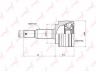 LYNXauto CO-3642 jungčių komplektas, kardaninis velenas
3815A167, 3815A168, 3815A169, 3815A170