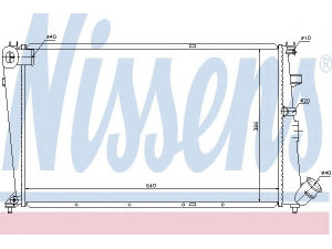 NISSENS 61233 radiatorius, variklio aušinimas 
 Aušinimo sistema -> Radiatorius/alyvos aušintuvas -> Radiatorius/dalys
1300.N0, 1301.A1, 1301.A3, 1301.A7