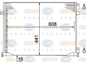 HELLA 8FC 351 306-661 kondensatorius, oro kondicionierius 
 Oro kondicionavimas -> Kondensatorius
27650-00QAG, 27650-00QAJ, 44 08 646