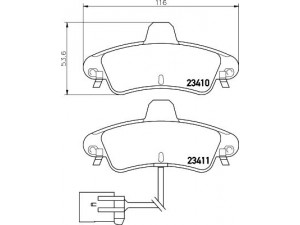 HELLA PAGID 8DB 355 012-201 stabdžių trinkelių rinkinys, diskinis stabdys 
 Techninės priežiūros dalys -> Papildomas remontas
1088938, 1129886, 1129986, 1204852