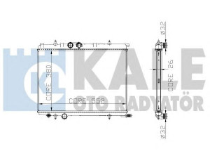 KALE OTO RADYATÖR 213100 radiatorius, variklio aušinimas 
 Aušinimo sistema -> Radiatorius/alyvos aušintuvas -> Radiatorius/dalys
1330 74, 1330.74, 1330.75, 1330.C5