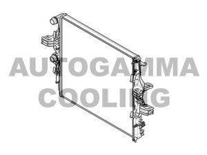 AUTOGAMMA 107456 radiatorius, variklio aušinimas 
 Aušinimo sistema -> Radiatorius/alyvos aušintuvas -> Radiatorius/dalys
5801255814