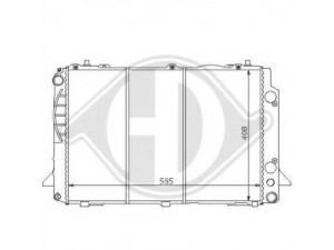 DIEDERICHS 8101131 radiatorius, variklio aušinimas 
 Aušinimo sistema -> Radiatorius/alyvos aušintuvas -> Radiatorius/dalys
893121251D, 8A0121251B, 8A0121251D
