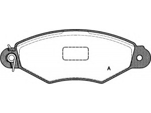 OPEN PARTS BPA0643.00 stabdžių trinkelių rinkinys, diskinis stabdys 
 Techninės priežiūros dalys -> Papildomas remontas
425169, 425192, 425205, 425319