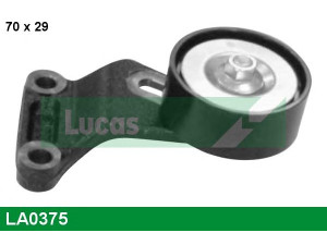 LUCAS ENGINE DRIVE LA0375 įtempiklio skriemulys, V formos rumbuotas diržas 
 Diržinė pavara -> V formos rumbuotas diržas/komplektas -> Įtempiklio skriemulys
11287790878