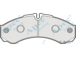 APEC braking PAD1920 stabdžių trinkelių rinkinys, diskinis stabdys 
 Techninės priežiūros dalys -> Papildomas remontas
2996535