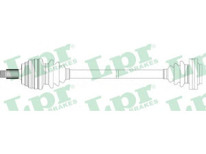 LPR DS15011 kardaninis velenas 
 Ratų pavara -> Kardaninis velenas
33211227172