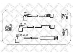 STELLOX 10-38129-SX uždegimo laido komplektas 
 Kibirkšties / kaitinamasis uždegimas -> Uždegimo laidai/jungtys
1612499, 1612500, 1612510, 1612534
