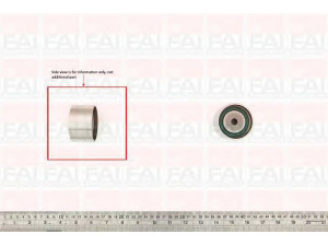 FAI AutoParts T9505 kreipiantysis skriemulys, paskirstymo diržas 
 Diržinė pavara -> Paskirstymo diržas/komplektas -> Laisvasis/kreipiamasis skriemulys
24450-37100, 24450-37120, 2445037100