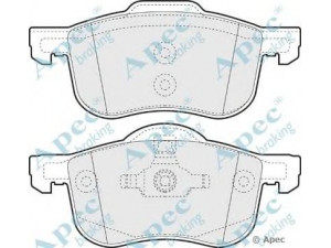 APEC braking PAD1075 stabdžių trinkelių rinkinys, diskinis stabdys 
 Techninės priežiūros dalys -> Papildomas remontas
272401, 2724011, 30648385, 30648386