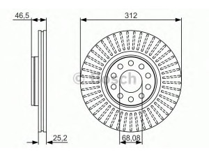 BOSCH 0 986 479 A30 stabdžių diskas 
 Dviratė transporto priemonės -> Stabdžių sistema -> Stabdžių diskai / priedai
4B0 615 301 C, 4B0 615 301 C