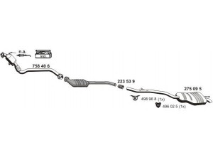 ERNST 020320 išmetimo sistema 
 Išmetimo sistema -> Išmetimo sistema, visa
