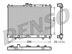 DENSO DRM45028 radiatorius, variklio aušinimas 
 Aušinimo sistema -> Radiatorius/alyvos aušintuvas -> Radiatorius/dalys
MN156535