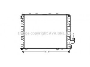 AVA QUALITY COOLING LC2059 radiatorius, variklio aušinimas 
 Aušinimo sistema -> Radiatorius/alyvos aušintuvas -> Radiatorius/dalys
60814521, 82489087, 60814521, 82489087