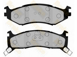 Brake ENGINEERING PA1625 stabdžių trinkelių rinkinys, diskinis stabdys 
 Techninės priežiūros dalys -> Papildomas remontas
4423725, 4740776, 4423715, 4423725