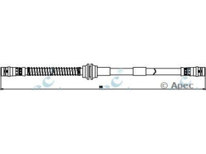 APEC braking HOS3815 stabdžių žarnelė 
 Stabdžių sistema -> Stabdžių žarnelės
7L0611701C, 95535513910, 95535513913