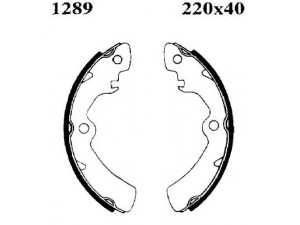 BSF 01289 stabdžių trinkelių komplektas 
 Techninės priežiūros dalys -> Papildomas remontas
5220070820, 5220080840, 5220272050