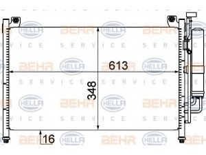HELLA 8FC 351 310-241 kondensatorius, oro kondicionierius 
 Oro kondicionavimas -> Kondensatorius
DF71-61-480A