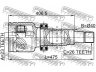 FEBEST 2111-CB420RH jungtis, kardaninis velenas
1552930