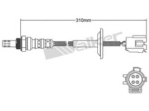 WALKER PRODUCTS 250-24081 lambda jutiklis 
 Variklis -> Variklio elektra
4686622