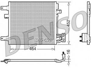 DENSO DCN06014 kondensatorius, oro kondicionierius
55056636AA