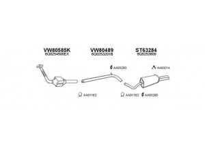 VENEPORTE 630224 išmetimo sistema 
 Išmetimo sistema -> Išmetimo sistema, visa