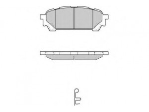 E.T.F. 12-1270 stabdžių trinkelių rinkinys, diskinis stabdys 
 Techninės priežiūros dalys -> Papildomas remontas
32006220, 26696FE040, 26696FE050