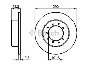 BOSCH 0 986 478 656 stabdžių diskas 
 Dviratė transporto priemonės -> Stabdžių sistema -> Stabdžių diskai / priedai
571 912, FRC 9831, FTC 1381, FTC 3846