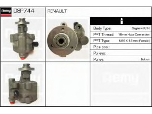 DELCO REMY DSP744 hidraulinis siurblys, vairo sistema 
 Vairavimas -> Vairo pavara/siurblys