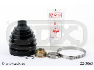 CDX 22-3063 gofruotoji membrana, kardaninis velenas 
 Ratų pavara -> Gofruotoji membrana