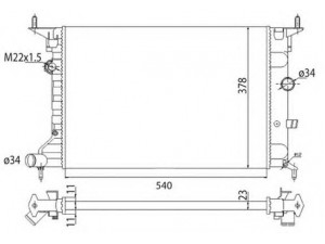 MAGNETI MARELLI 350213274003 radiatorius, variklio aušinimas 
 Aušinimo sistema -> Radiatorius/alyvos aušintuvas -> Radiatorius/dalys
90499822, 90528302, 90528302