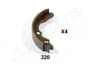 JAPANPARTS GF-320AF stabdžių trinkelių komplektas, stovėjimo stabdis 
 Stabdžių sistema -> Rankinis stabdys
B5Y62638ZA, BCYD26387, BCYD2638Z
