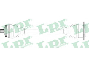 LPR DS14079 kardaninis velenas 
 Ratų pavara -> Kardaninis velenas
8D0407271AN, 8D0407271BJ, 8D0407271CL