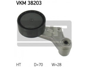 SKF VKM 38203 įtempiklio skriemulys, V formos rumbuotas diržas 
 Diržinė pavara -> V formos rumbuotas diržas/komplektas -> Įtempiklio skriemulys
11 28 1 742 013