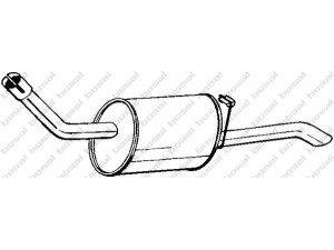 BOSAL 154-641 galinis duslintuvas 
 Išmetimo sistema -> Duslintuvas
5028014, 6180037