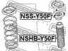 FEBEST NSHB-Y50F apsauginis dangtelis/gofruotoji membrana, amortizatorius 
 Pakaba -> Amortizatorius
54050-EG001