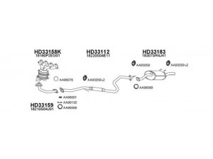 VENEPORTE 330048 išmetimo sistema