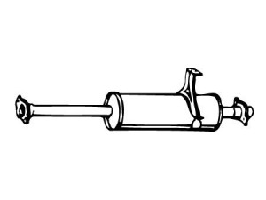 WALKER 07427 vidurinis duslintuvas