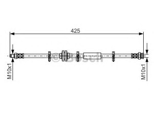 BOSCH 1 987 476 864 stabdžių žarnelė 
 Stabdžių sistema -> Stabdžių žarnelės
60511713, 60564766, 71736931, 60511713