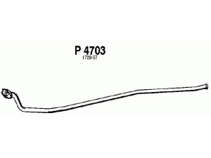 FENNO P4703 išleidimo kolektorius 
 Išmetimo sistema -> Išmetimo vamzdžiai
1728-57