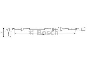 BOSCH 0 265 006 407 jutiklis, rato greitis 
 Elektros įranga -> Jutikliai
701 927 807 A, 701 927 807 F