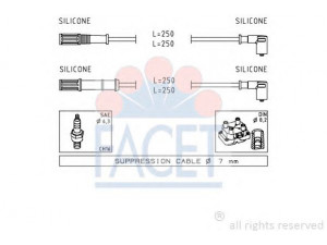 FACET 4.7170 uždegimo laido komplektas 
 Kibirkšties / kaitinamasis uždegimas -> Uždegimo laidai/jungtys
55195775, 55195776, 55237442, 55238422