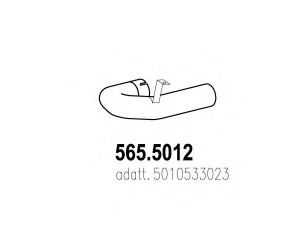ASSO 565.5012 išleidimo kolektorius
5010533023