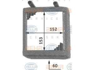 HELLA 8FH 351 311-381 šilumokaitis, salono šildymas 
 Šildymas / vėdinimas -> Šilumokaitis
27140-Y9501