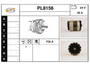 SNRA PL8156 kintamosios srovės generatorius