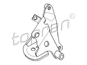 TOPRAN 102 739 rėmas, variklio tvirtinimas 
 Variklis -> Variklio montavimas -> Variklio montavimo rėmas
191 199 273C, 191 199 273C