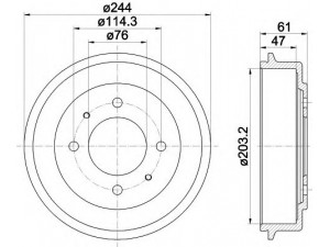HELLA 8DT 355 301-781 stabdžių būgnas 
 Stabdžių sistema -> Būgninis stabdys -> Stabdžių būgnas
5275129000, 5841117100, 5841117200