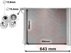 VAN WEZEL 06005474 kondensatorius, oro kondicionierius 
 Oro kondicionavimas -> Kondensatorius
6450 9239 944, 64509166089, 64509239944